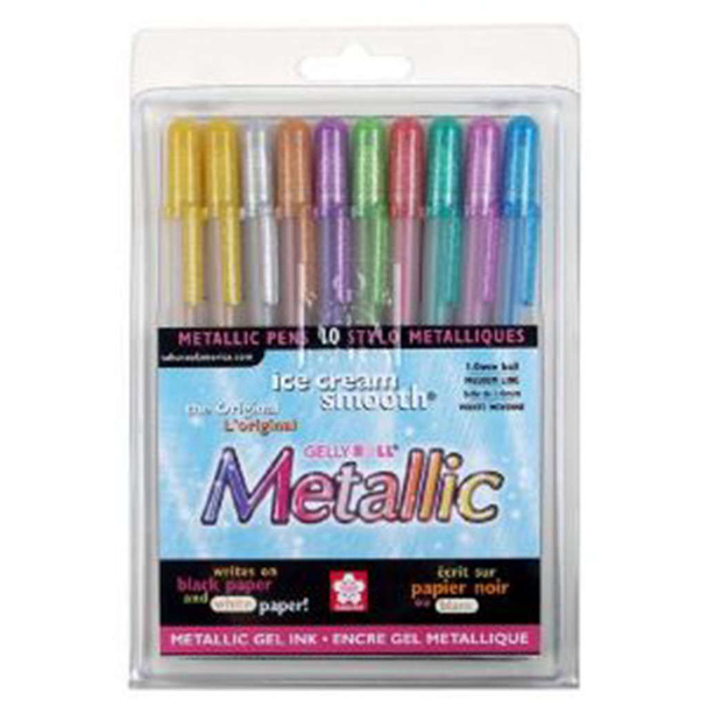 Gelly Roll Metallic Gel Pens