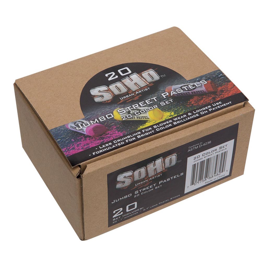 SoHo Urban Artist Soft Pastel Half Stick Sets - Super Soft, Super