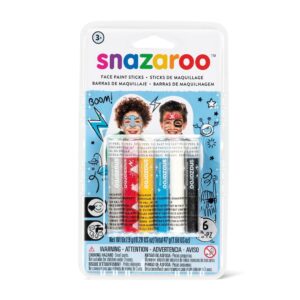 Snazaroo Face Paint Stick Sets - Adventure 6pc