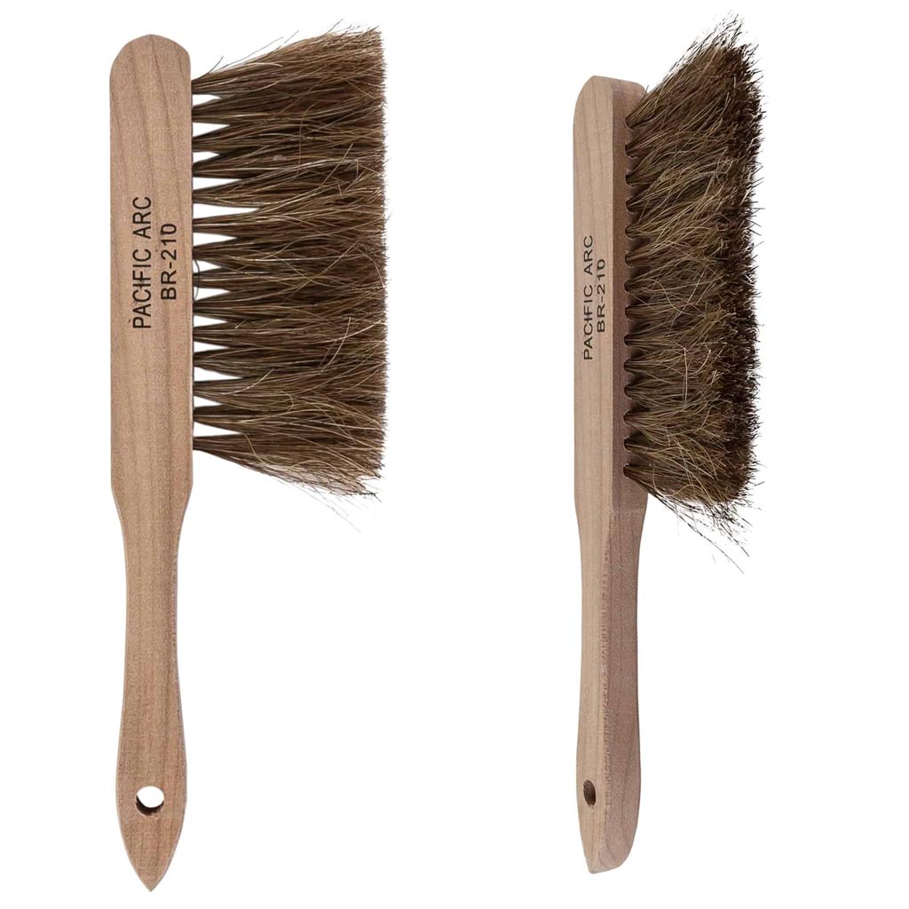 Horse Hair Brush for Shoes Leather Vinyl Rubber Upholstery Car Dashboard  Cleaning and Interior Detailing Brush