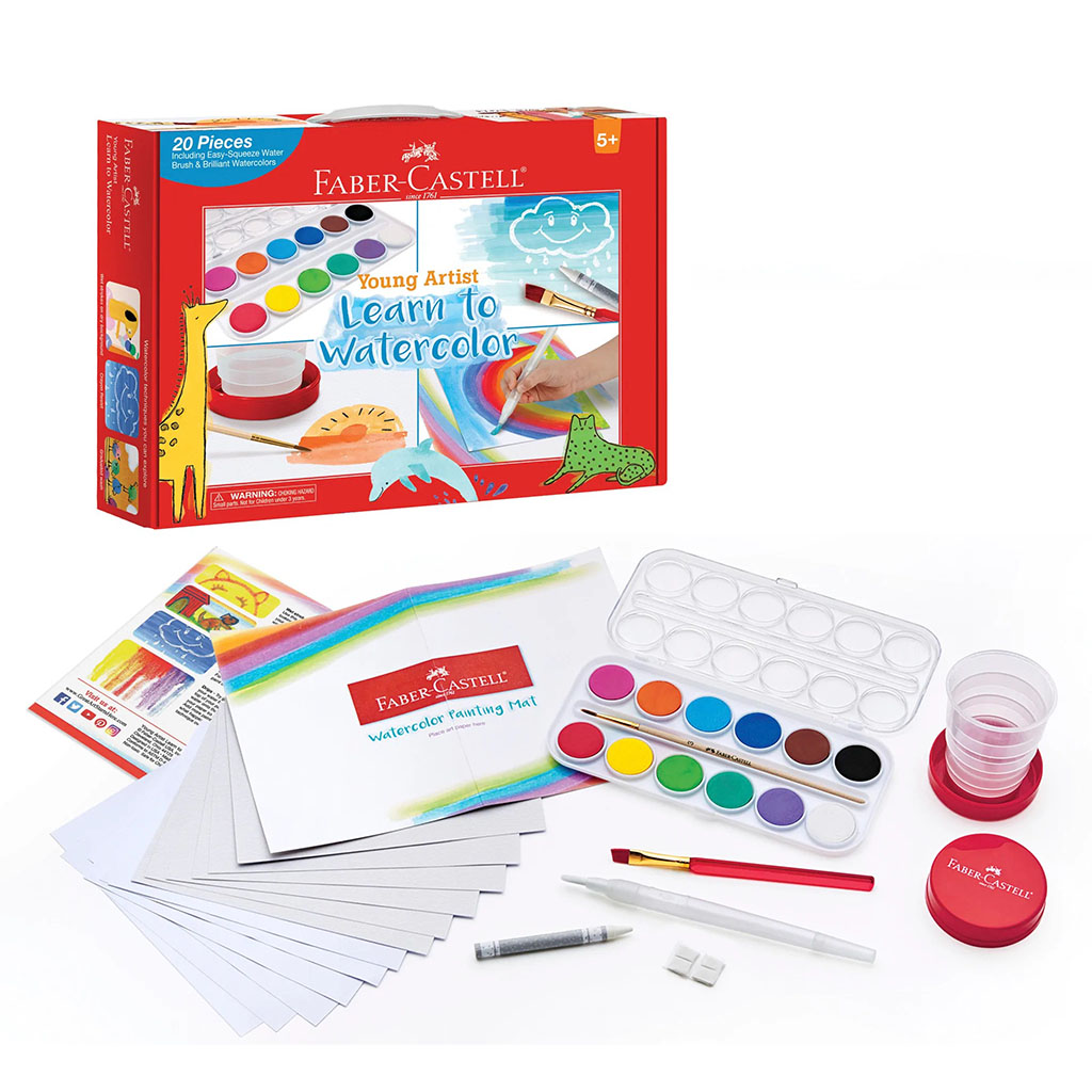 Faber Castell Young Artist Learn to Paint Set